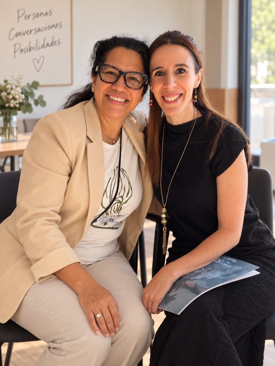 Ángela Covas y Johanna Rakaseder, faculty de Greatitute